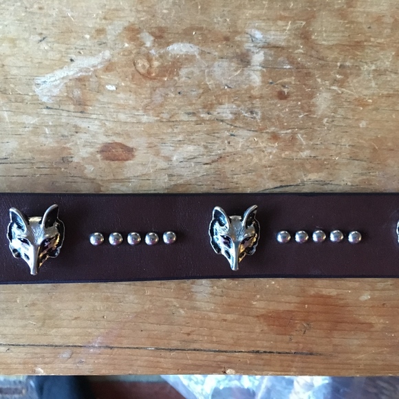 SmartPak NEW Leather-Stainless Fox Belt-Equestrian - Picture 2 of 8